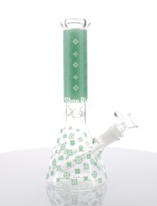 Louis Vuitton Theme Green Bong