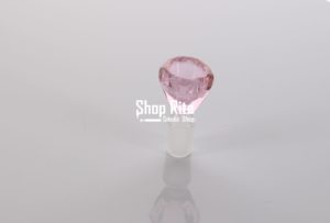Pink Round Diamond Shape 18mm Bowl