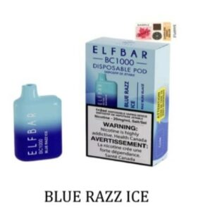 Elfbar Blue Razz Ice 1000 Puff Disposable Vape