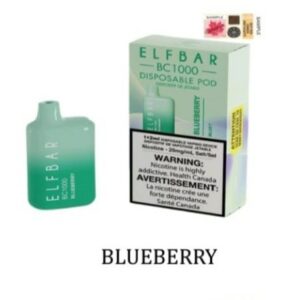 Elfbar Blueberry 1000 Puff Disposable Vape