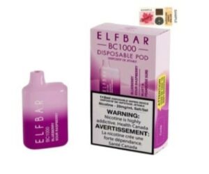 Elfbar Blueberry Sour Raspberry 1000 Puff Disposable Vape