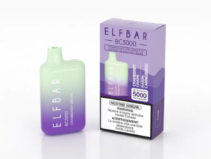ELF BAR DISPOSABLE BC 5000 Craneberry Grape