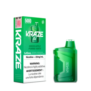 Kraze 5000 Disposable Green Apple