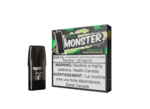 STLTH MONSTER POD PACK GREEN APPLE ICE