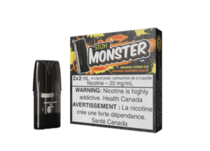 STLTH MONSTER POD PACK ORANGE CITRUS ICE