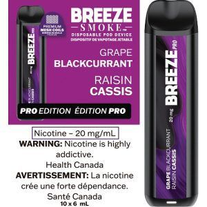 BREEZE SMOKE PRO Grape Blackcurrant