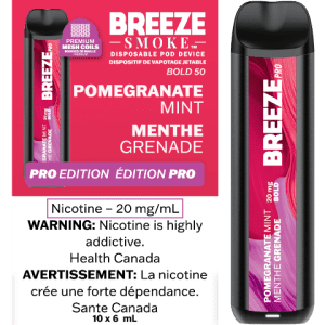 BREEZE SMOKE PRO Pomegranate Mint