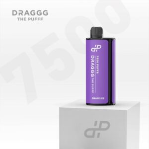 DRAGGG THE PUFFF 7500 Puffs - Grape Ice