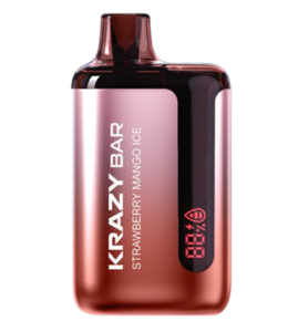 KRAZY BAR 7500 DISPOSABLE VAPE Strawberry Mango ice