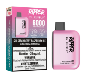 Rufpuf Ripper 6000 Sik Strawberry Raspberry Ice