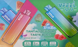 Vfeel V1 6000 Puffs Disposable Vape - Cherry Lime Classic